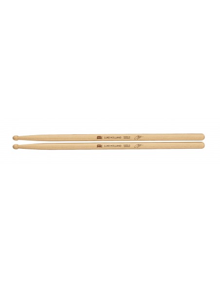 Signature Luke Holland drumsticks, pair - Natural