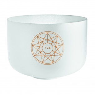 Crystal singing bowl 12" 174 Hz