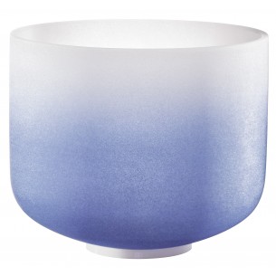 Bol de cristal 9" La4 - Bleu foncé givré