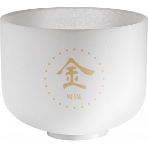 Bol de cristal TMC 10" Métal 288 Hz - Blanc givré