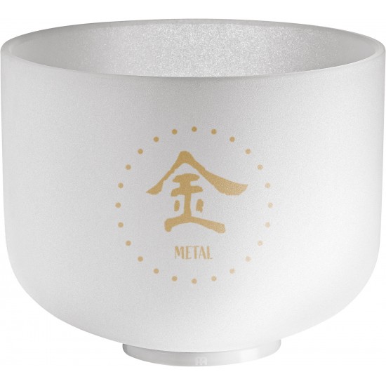 Bol de cristal TMC 10" Métal 288 Hz - Blanc givré