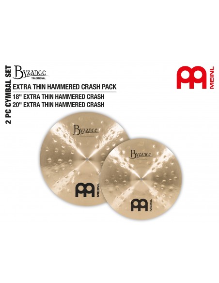 Set de crashes Byzance Traditional 18" / 20"