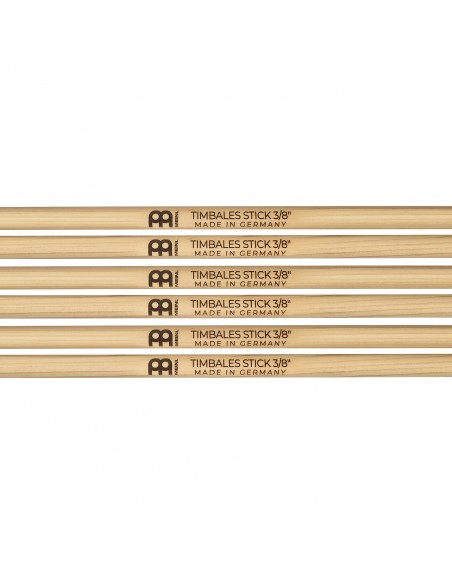Lot de 3 baguettes pour timbales latines 3/8"