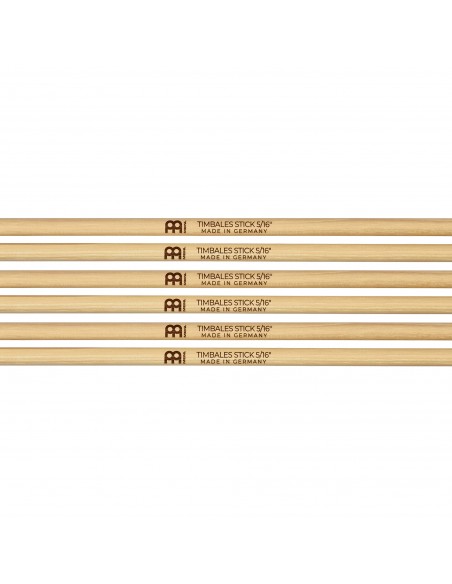 Lot de 3 baguettes pour timbales latines 5/16"