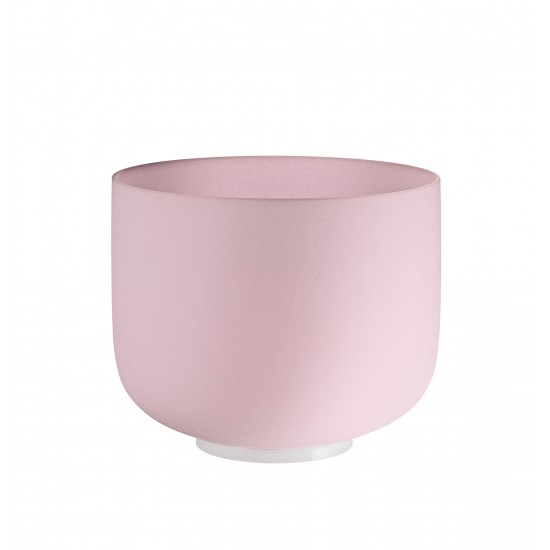 Bol de cristal 10" Fa - Quartz et quartz rose