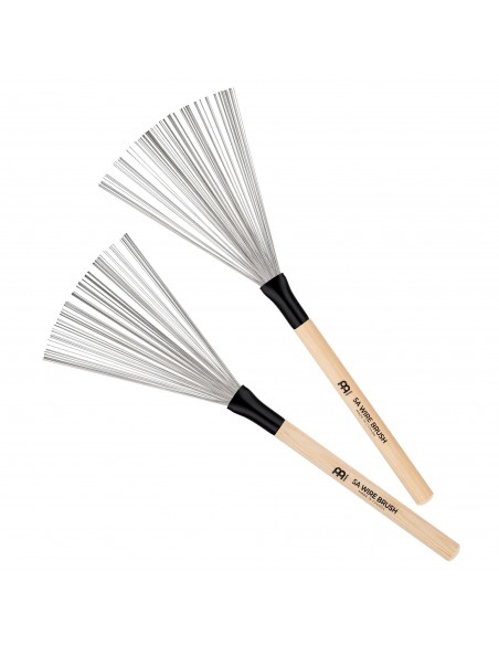 Balais fixes 5A à manche en bois