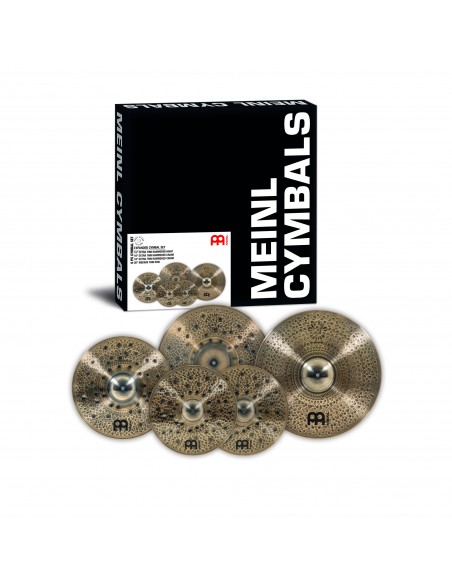 Cymbal set Pure Alloy Custom 15" / 16" / 18" / 20" - Smoked-bronze, brilliant