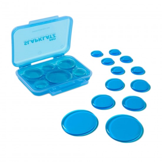 Pack Pro de 12 atténuateurs d'harmoniques - Ice Blue