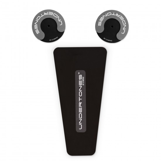 Undertones isolation and dampening pad for bass drum and pedal