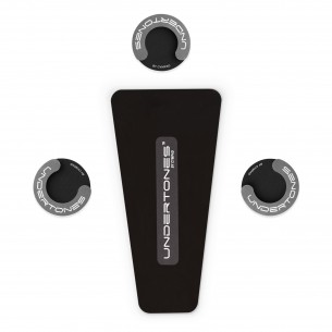 Undertones isolation and dampening pad for hi-hat pedal