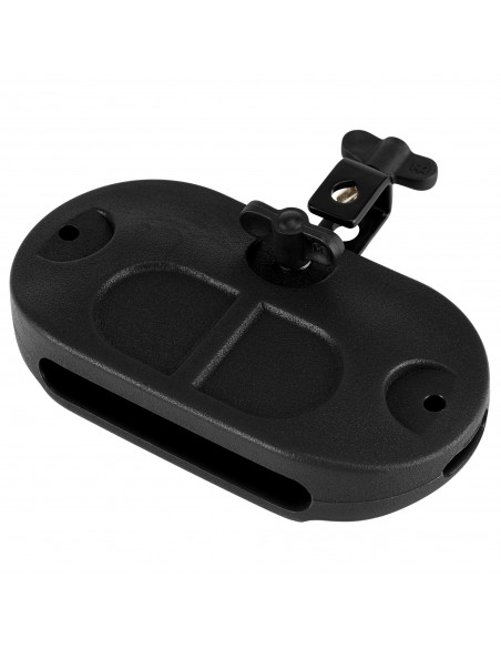 Plastic percussion block, low pitch - Black