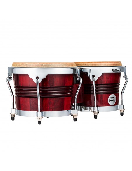 Marathon Exclusive bongos 6.75" & 8" - Glossy burgundy