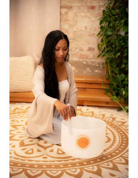 PCSB12SF - Crystal singing bowl 12"