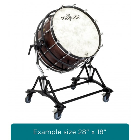 Grosse caisse de concert Prophonic 32" x 22" - Dark Coffee