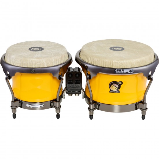 Bongos Woodcraft Signature Alexandra Alban 7" & 8,5" - Sunrise Yellow