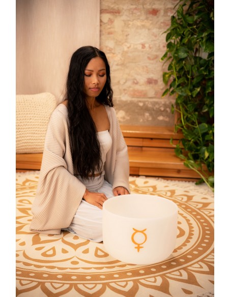 PCSB12ME - Crystal singing bowl 12"
