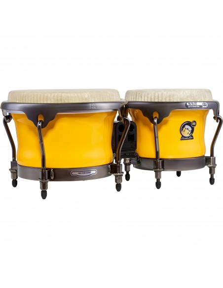 Woodcraft Signature Alexandra Alban bongos 7" & 8.5" - Sunrise Yellow