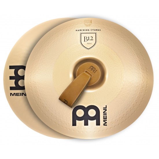 Paire de cymbales de marche B12 16" - Traditionnelle