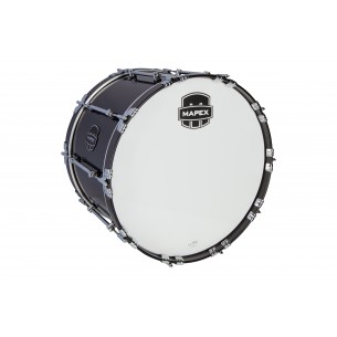 Marching bass drum Quantum Mark II 22" x 14" - Dark Black