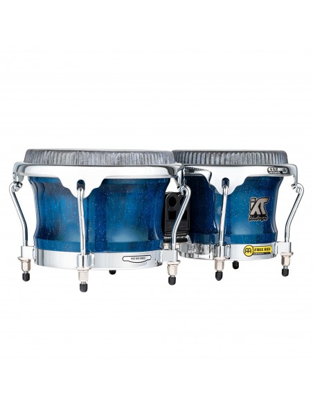 Woodcraft Signature Kachiro Thompson bongos 7" & 8.5" - Blue Wave