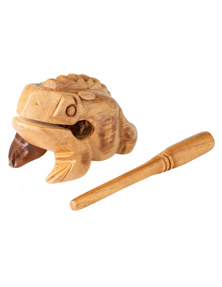 Güiro grenouille Medium - Bois naturel