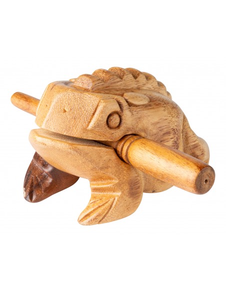 Güiro grenouille Medium - Bois naturel