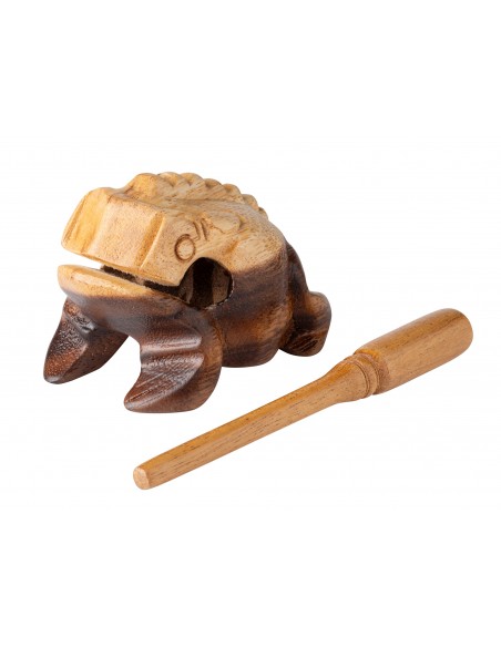 Güiro grenouille Small - Bois naturel