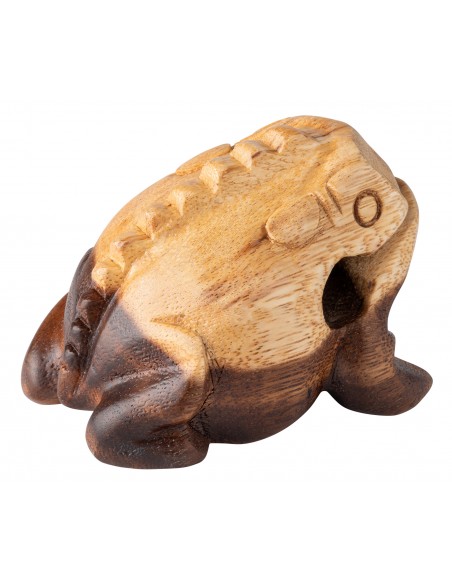 Frog guiro Small - Natural wood