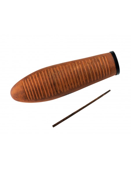 Guiro en fibre - Brun