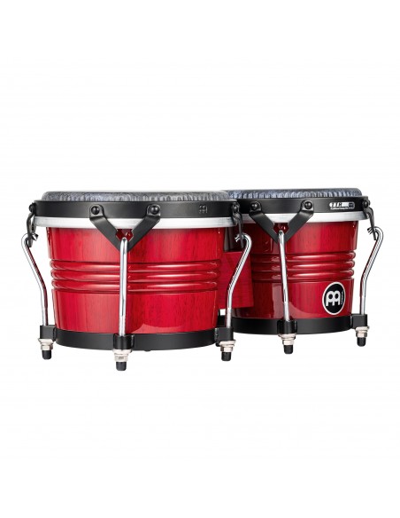 Traditional bongos 6.75" & 8" - Glossy burgundy