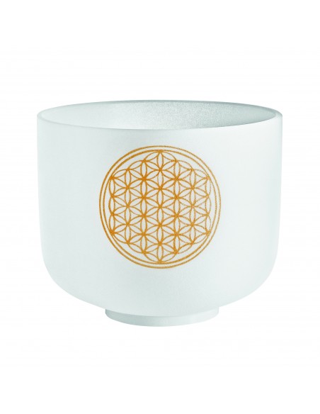 PCSB8FOL - Crystal singing bowl 8"
