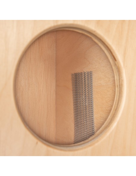 Boxito reversible cajon and bongo - Birch and zebrano