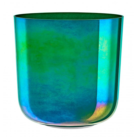 Crystal singing bowl Essence 8 F3 - Mint blue