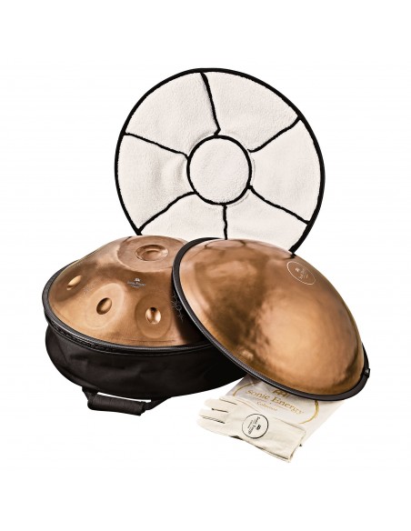 Handpan Amara in Bb 22" 9 notes - Vintage Copper