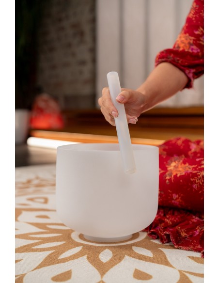Crystal singing bowl 8" C5