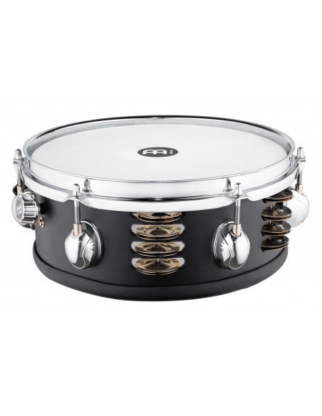 Snare drum 10" with jingles - Matte Black