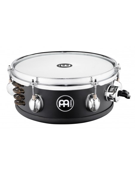 Snare drum 10" with jingles - Matte Black