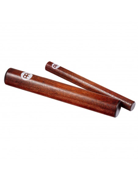 Paire de claves 8" et 7" - Bois dur naturel