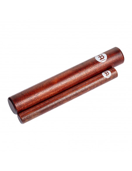 Paire de claves 8" et 7" - Bois dur naturel