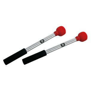 Paire de mailloches Samba Beater en feutre 2" - 38 cm