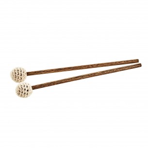 Tongue drum mallets 26 cm, pair