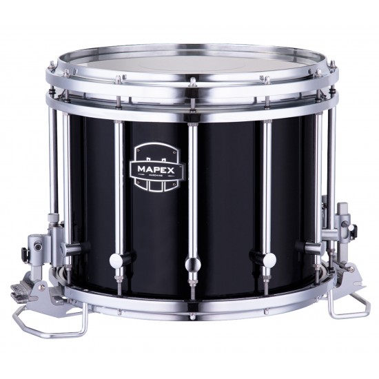 Caisse claire de marche Quantum Mark II 14" x 10" - Dark Black