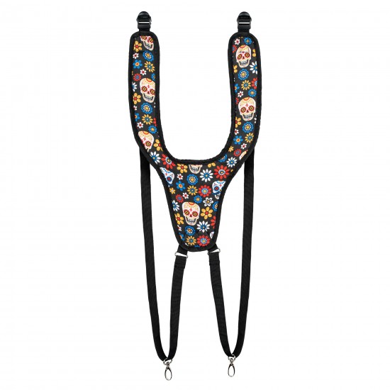 Pro djembe strap - Day of the Dead
