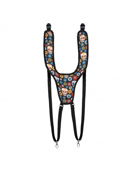 Pro djembe strap - Day of the Dead