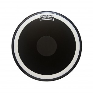 Peau de grosse caisse Super-Kick III 22" - Noir