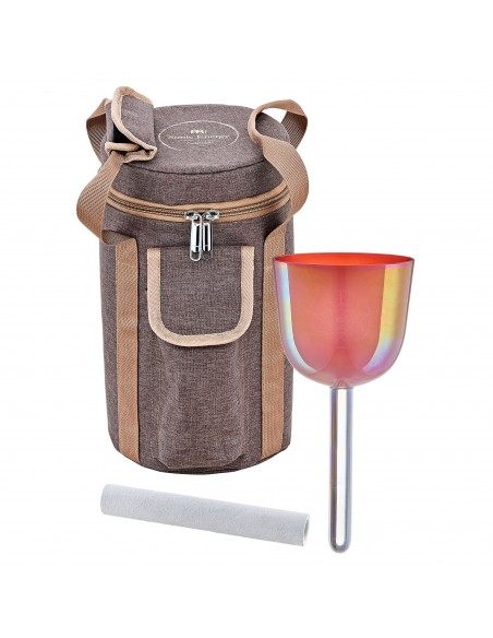 Crystal singing bowl 963 Hz