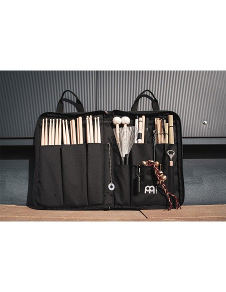 Housse pour baguettes grand modèle 11 poches - Noir