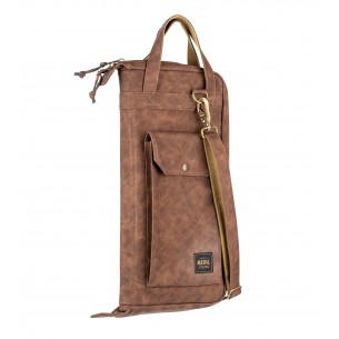 Vintage Hyde drumstick bag, faux leather - Light Brown