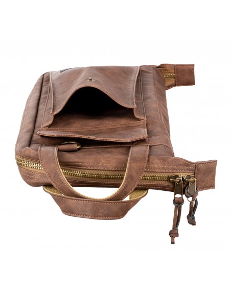Housse pour baguettes Vintage Hyde en similicuir - Light Brown