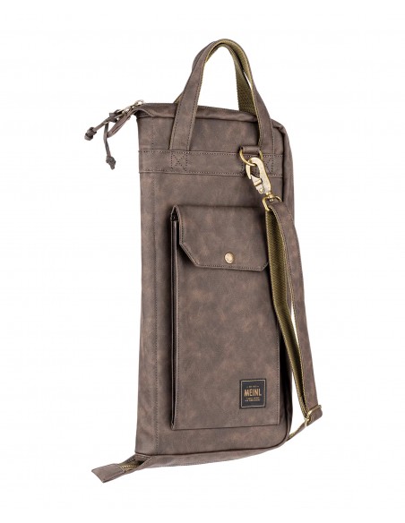 Vintage Hyde drumstick bag, faux leather - Dark Brown